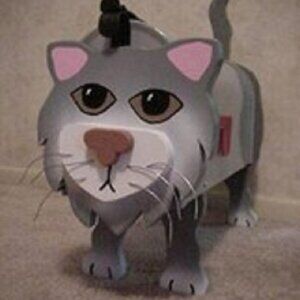 NEW Gray Cat Mailbox Kitten